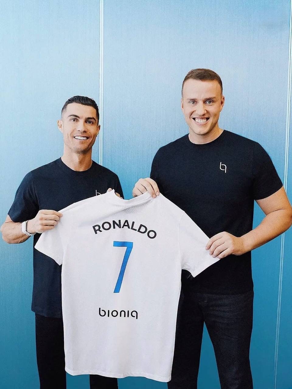 Cristiano Ronaldo with Bioniq