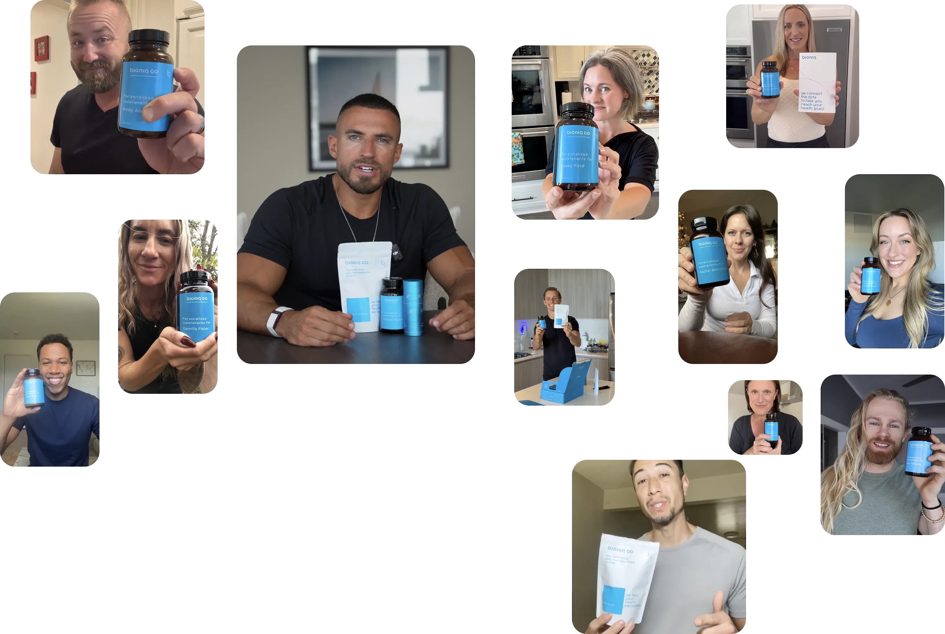 Bioniq community — customers sharing their personalised supplement experience