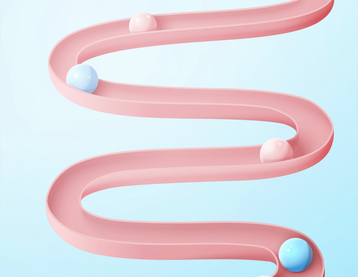 Gradual absorption pathway